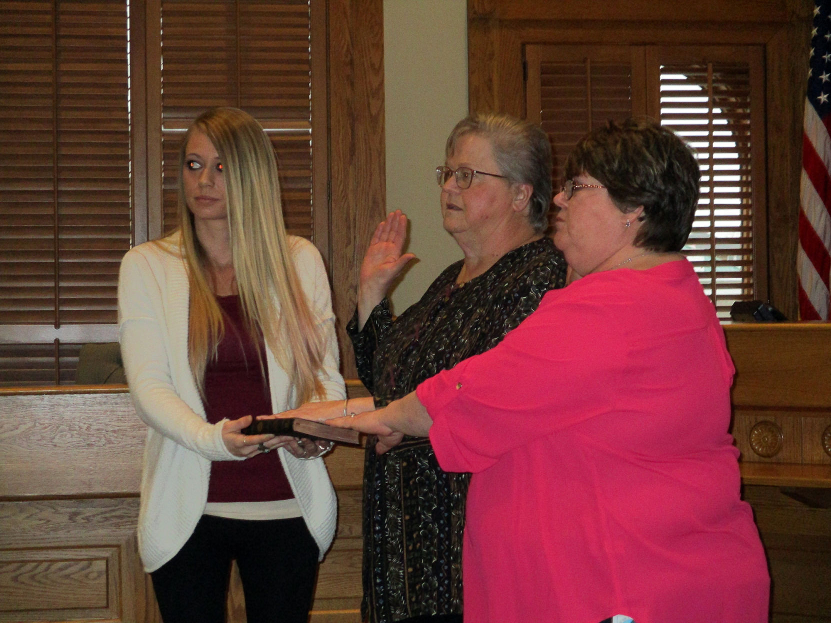 TAKING AN OATH